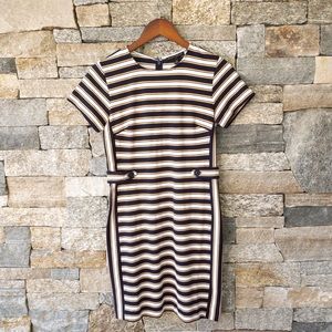 Banana Republic Striped Mini Dress